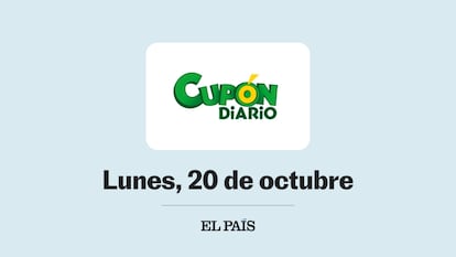 Cupón diario ONCE 20 octubre 2025