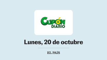 Cupón diario ONCE 20 octubre 2025