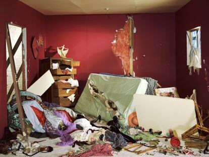 'The Destroyed Room', 1978, de Jeff Wall