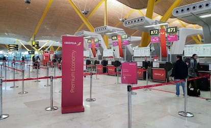 Aeropuerto de Madrid-Barajas. 