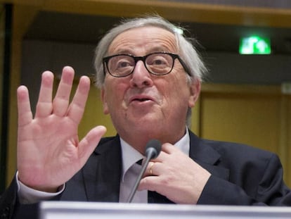 El presidente de la Comisión Europea, Jean-Claude Juncker, durante un acto en Bruselas, el pasado marzo.