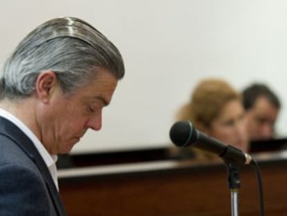 Juan Carlos Ju&aacute;rez, durante una vista en la Audiencia.