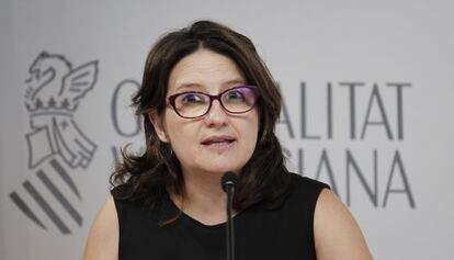 La vicepresidenta de la Generalitat, Mònica Oltra.