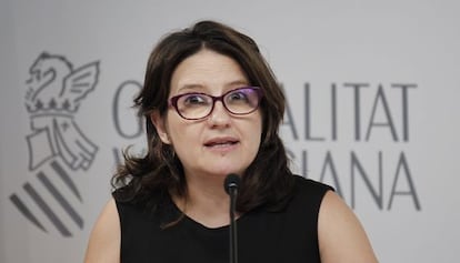 La vicepresidenta de la Generalitat, M&ograve;nica Oltra.