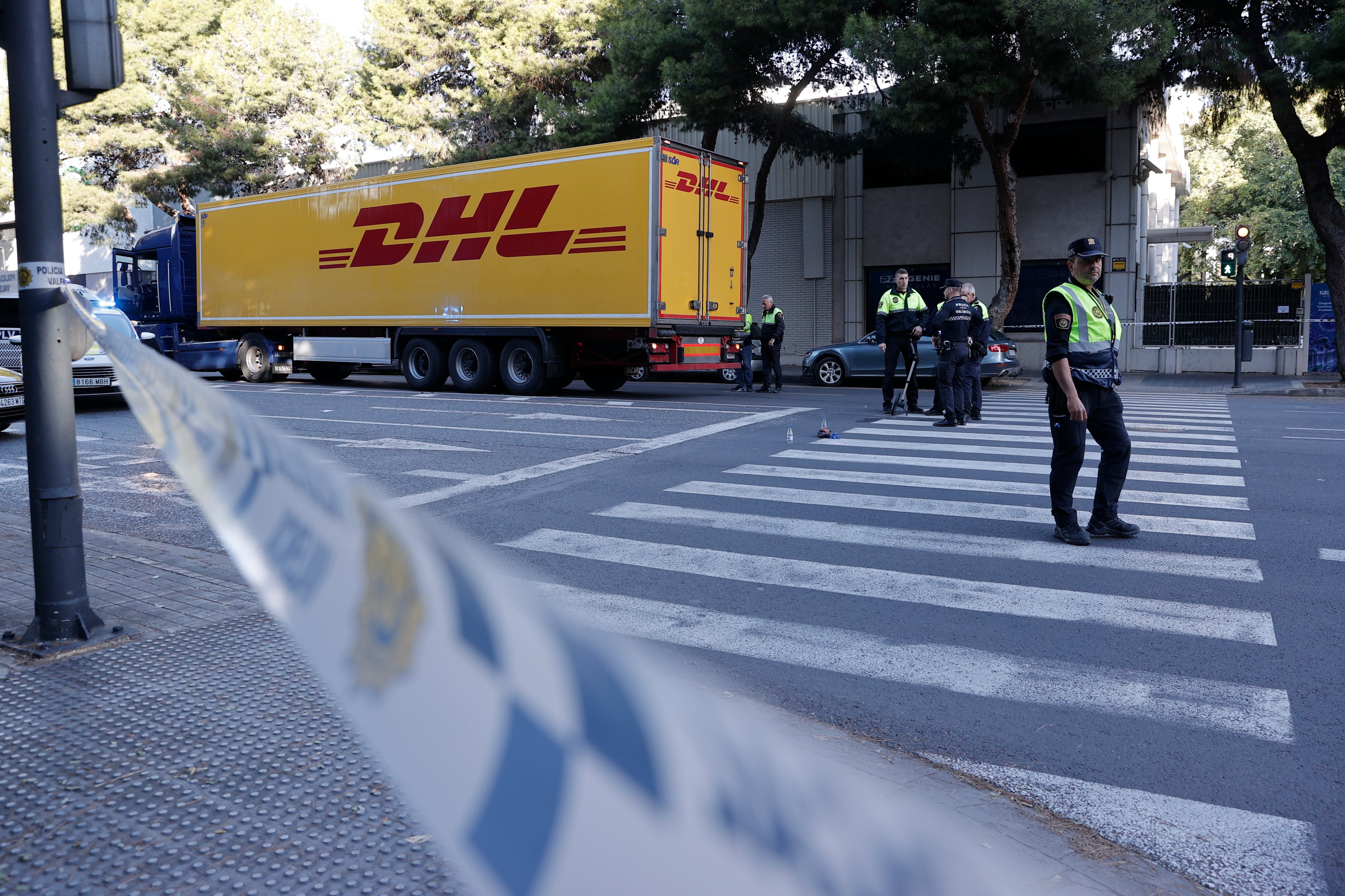 Una joven muere atropellada en Valencia por un camionero que da positivo en drogas