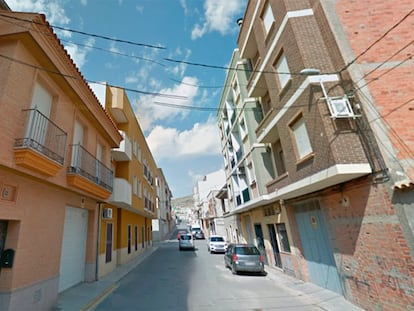Calle Echegaray de Jumilla (Murcia).