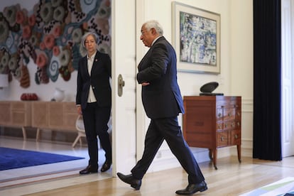 Antonio Costa, ayer tras anunciar su dimisión como primer ministro. 