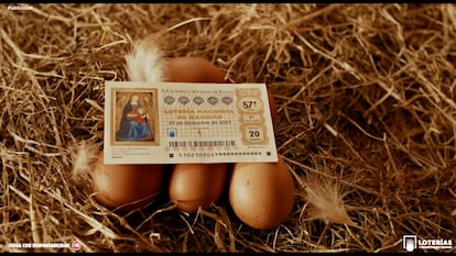 Imagen del anuncio de la Lotería de Navidad 2021.