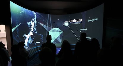 Una imagen de la exposición del 40 aniversario.