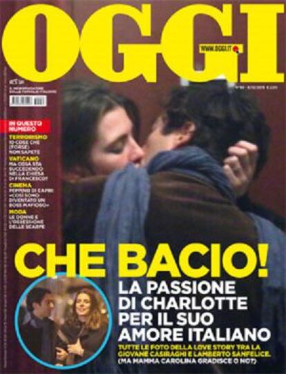 Portada de la revista italiana 'Oggi'.