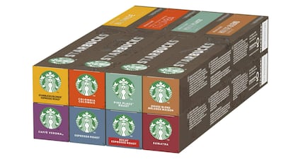 Pack de cpsulas de caf Nespresso STARBUCKS