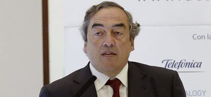 El presidente de la CEOE, Juan Rosell. 