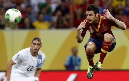 Cesc, ante Uruguay