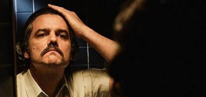 Wagner Moura, actor que interpreta a Pablo Escobar en la serie 'Narcos'.