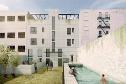 Imagen del proyecto arquitectónico "Cuatro Caminos".