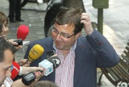 El secretario general del PSOE de Extremadura, Guillermo Fernández Vara.