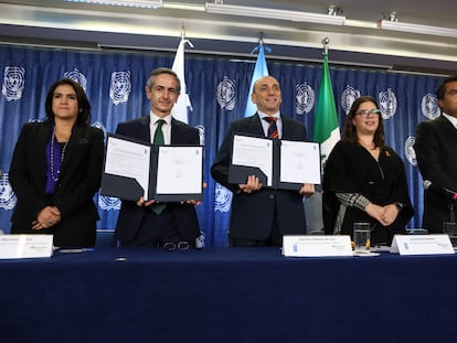 Iberdrola México y PNUD presentaron el programa ComunidadEs Igualdad el martes 28 de noviembre, en la sede de las Naciones Unidas en la Ciudad de México.