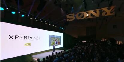Presentación del Sony Xperia Z1.