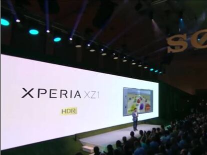 Presentación del Sony Xperia Z1. 