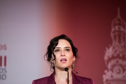 Isabel Díaz Ayuso, el 14 de junio.