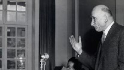Robert Schuman: “La paz mundial no puede salvaguardarse sin esfuerzos”