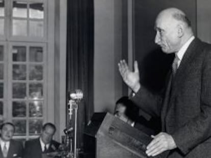 Robert Schuman: “La paz mundial no puede salvaguardarse sin esfuerzos”
