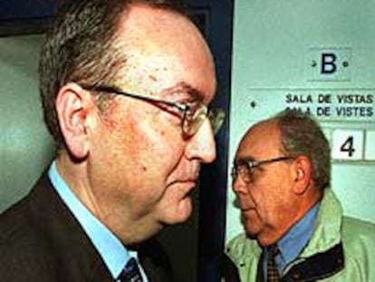 José Vicente Villaescusa, ayer en el juzgado.