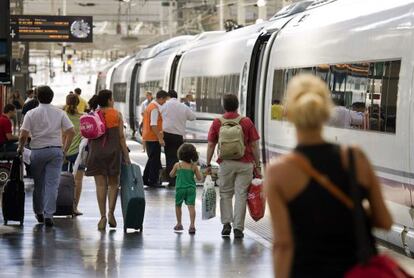 Fotografía facilitada por Renfe de la estación de Chamartín.