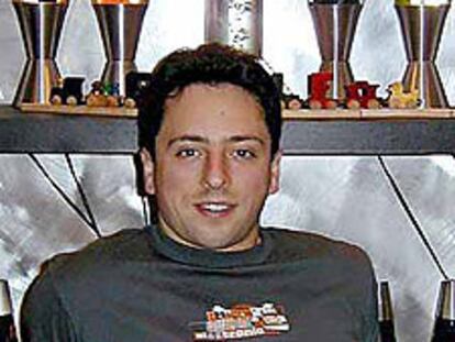 Sergei Brin, en la sede de Google.