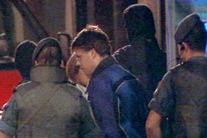 Imagen de la detenciónd de Harri Totorika.