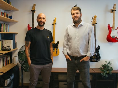 Juan Ángel y Toni Raurich, fundadores de eBooking.com