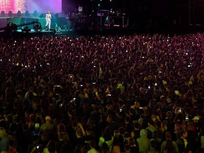 Concierto de Rosalía en el Primavera Sound.