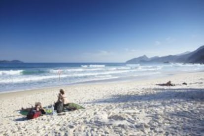 Playa de Lopes Mendes, en Ilha Grande (Brasil).