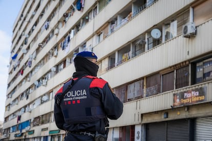 El edificio Venus de La Mina.