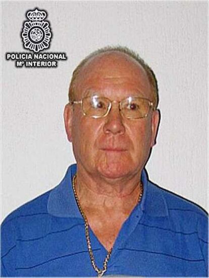 Ronald William Priestley, el fugitivo británico detenido hoy en Marbella.