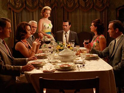 Un menú para 'Mad Men'