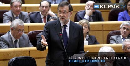 Sigue en directo la sesión de control en el Senado.