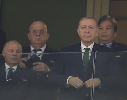 El presidente turco, Recep Tayyip Erdogan (a la derecha).