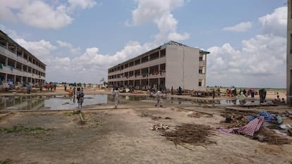 Desolación enel campo de Muna en Maiduguri, en el estado nigeriano de Borno.