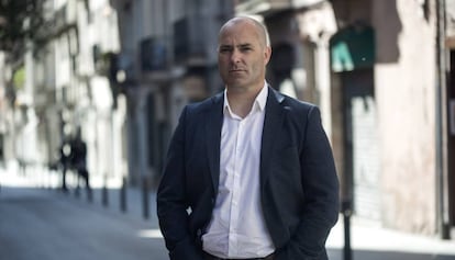 El escritor irlandés Donal Ryan, la semana pasada en Barcelona.