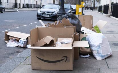 Restos de Amazon en Londres