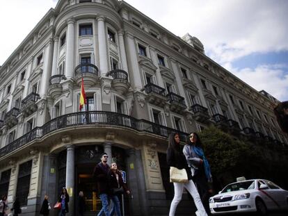 Sede de la Comision Nacional de los Mercados y la Competencia (CNMC), en Madrid