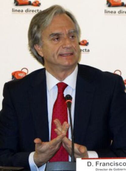El director de Gobierno corporativo de Línea Directa Aseguradora, Francisco Valencia. EFE/Archivo