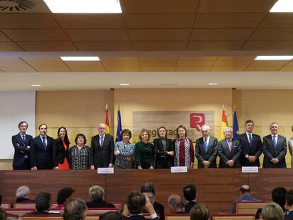 Medallas de honor del Colegio de Registradores 2023.