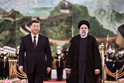 Xi Jinping and Ebrahim Raisi