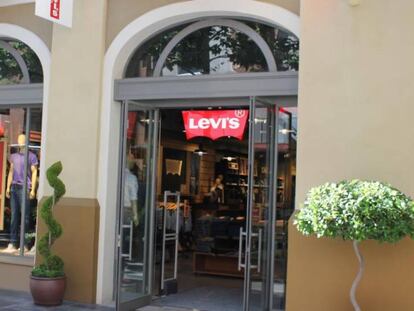 Una tienda Levi's en Madrid