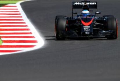 Alonso, en Silverstone