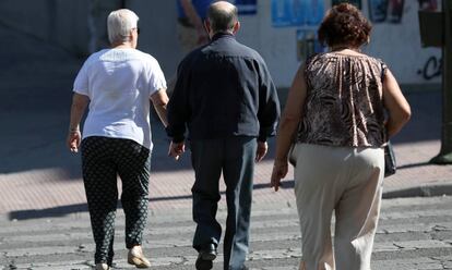 Un 20,7% de los vecinos de Moratalaz es pensionista.