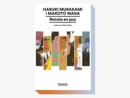 Portada de 'Retrats en jazz', de Haruki Murakami i Makoto Wada.