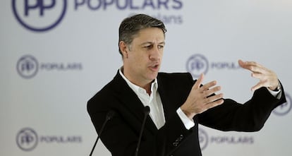 El coordinador i líder parlamentari del PPC, Xavier García Albiol.